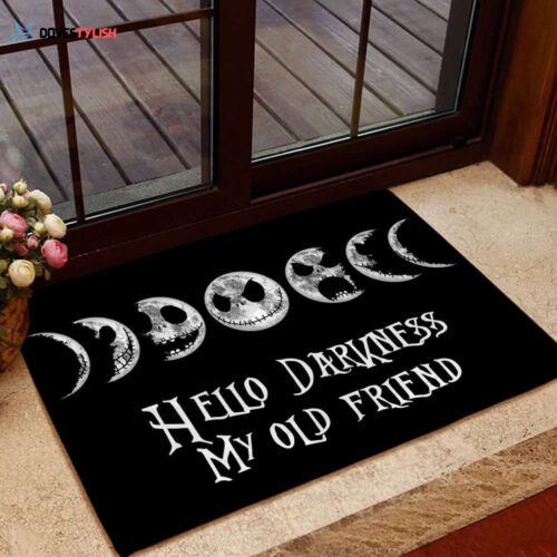 Hello Darkness My Old Friend All Over Printing Doormat