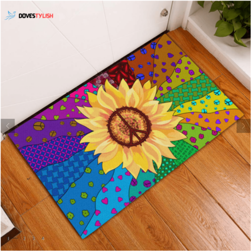 Vegan For Everything Indoor And Outdoor Doormat Warm House Gift Welcome Mat Gift For Vegetarians Environmental Protection