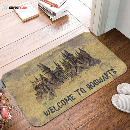 Home Decor 2024 HP Doormat Which Houses Are You Christmas Doormat Amazing HP Doormat Hogwarts Doormat 2023