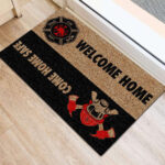 Home Firefighter Doormat Welcome Mat House Warming Gift Home Decor Funny Doormat Meaningful Gift For Firefighter