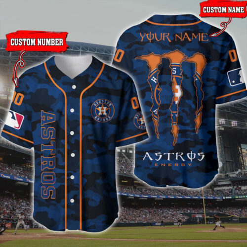 Houston Astros Baseball Jersey Custom For Fans