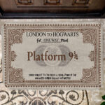 HP Doormat Platform 9 3/4 London To Hgwarts Doormat Cool HP Mats