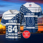 Indianapolis Colts Personalized Baseball Jersey