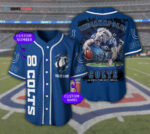 Indianapolis Colts Personalized Baseball Jersey