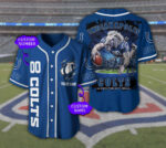 Indianapolis Colts Personalized Baseball Jersey