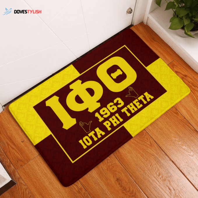 Iota Phi Theta Fraternity 1963 Doormat