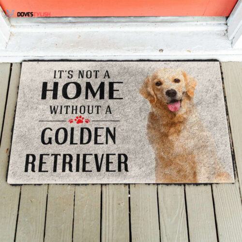 Its Not A Home Without A Golden Easy Clean Welcome DoorMat