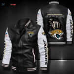 Jacksonville Jaguars Leather Bomber Jacket