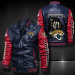 Jacksonville Jaguars Leather Bomber Jacket