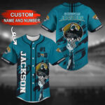 Jacksonville Jaguars Personalized Baseball Jersey