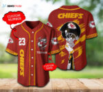 Kansas City Chiefs Baseball Jersey Personalized