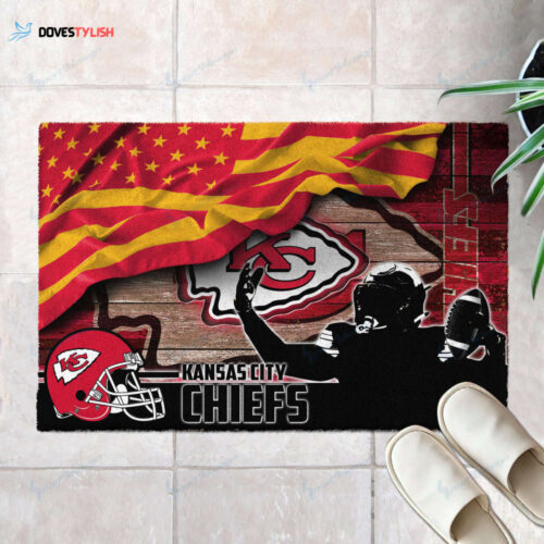 Kansas City Chiefs Doormat Home Decor 2024