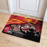 Kansas City Chiefs Doormat Home Decor 2024