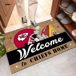 Kansas City Chiefs Doormat Home Decor 2024