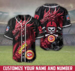 Kansas City Chiefs Personalized Baseball Jersey