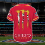 Kansas City Chiefs Personalized Baseball Jersey