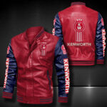 Kenworth Leather Bomber Jacket