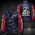 Los Angeles Chargers Leather Bomber Jacket