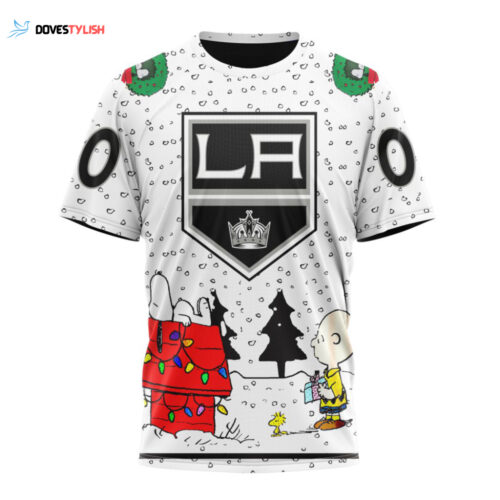 Los Angeles Kings Special Peanuts Design Unisex T-Shirt For Fans Gifts 2024