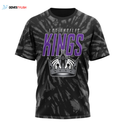 Los Angeles Kings Special Retro Vintage Tie – Dye Unisex T-Shirt For Fans Gifts 2024