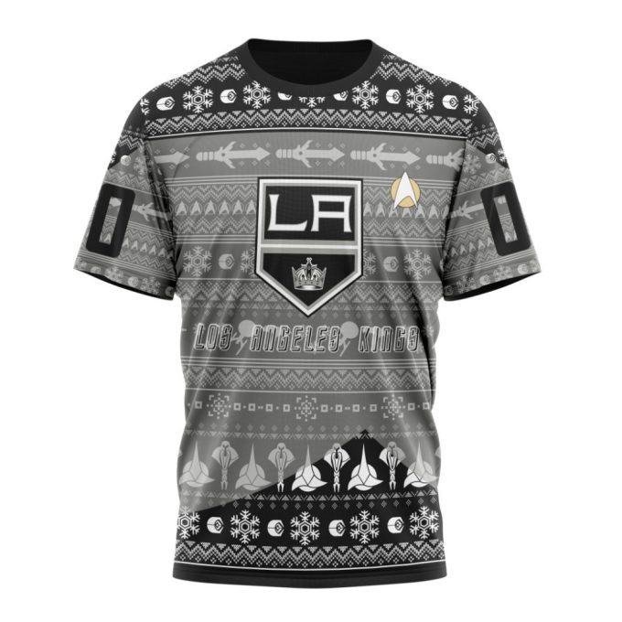 Los Angeles Kings Special Star Trek Design Unisex T-Shirt For Fans Gifts 2024