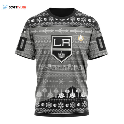 Los Angeles Kings Special Star Trek Design Unisex T-Shirt For Fans Gifts 2024
