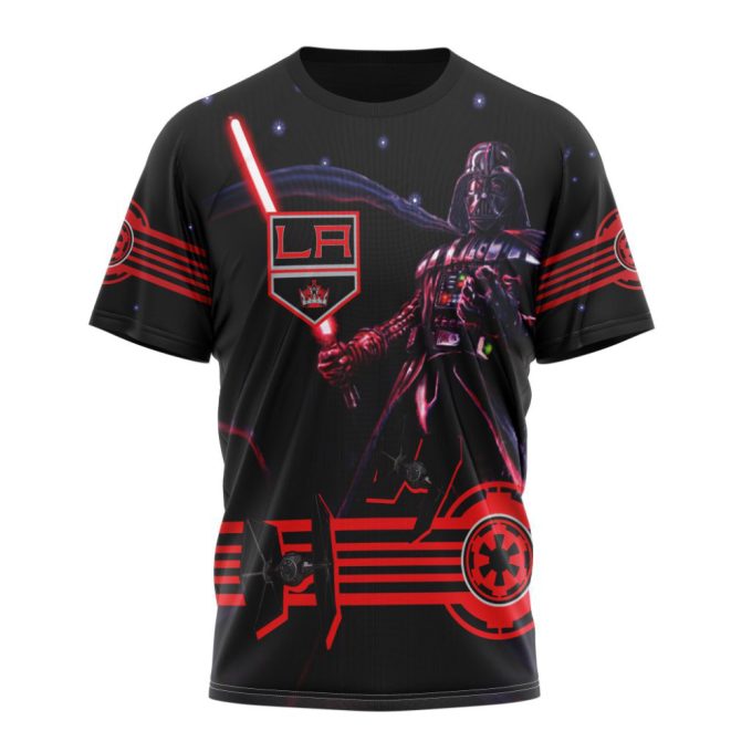 Los Angeles Kings Specialized Darth Vader Version Jersey Unisex T-Shirt For Fans Gifts 2024
