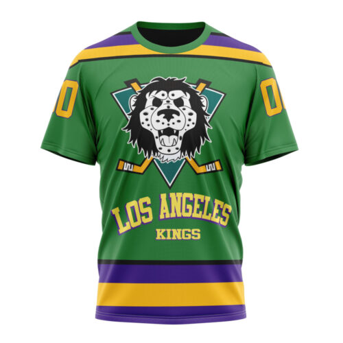 Los Angeles Kings X The Mighty Ducks Unisex T-Shirt For Fans Gifts 2024