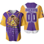 Los Angeles Lakers Champions Legend Team Signatures Designed Allover Gift With Custom Name Number For Lakers Fans Baseball Jersey