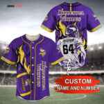 Minnesota Vikings Baseball Jersey Personalized Trend 2023