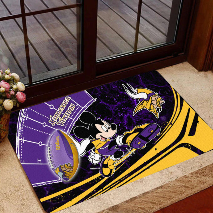 Minnesota Vikings Doormat Home Decor 2024