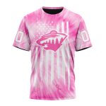 Minnesota Wild Special Pink Tie-Dye Unisex T-Shirt For Fans Gifts 2024