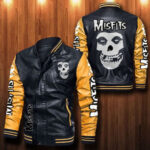 Misfits Leather Bomber Jacket
