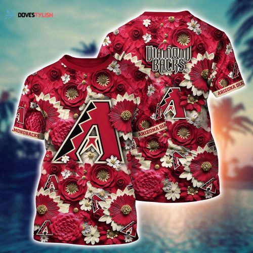 MLB Arizona Diamondbacks 3D T-Shirt Game Changer For Sports Enthusiasts