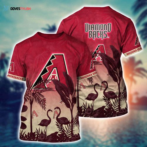MLB Arizona Diamondbacks 3D T-Shirt Masterpiece For Sports Enthusiasts