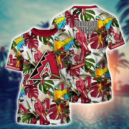 MLB Arizona Diamondbacks 3D T-Shirt Symphony Bliss For Sports Enthusiasts