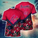MLB Atlanta Braves 3D T-Shirt Masterpiece For Sports Enthusiasts