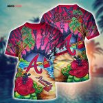 MLB Atlanta Braves 3D T-Shirt Masterpiece Parade For Sports Enthusiasts