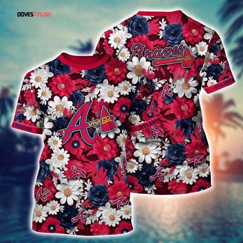 MLB Cleveland Indians 3D T-Shirt Sunset Slam Chic For Fans Sports
