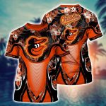 MLB Baltimore Orioles 3D T-Shirt Champion Comfort For Fans Sports