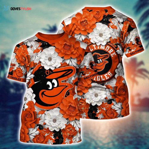 MLB Baltimore Orioles 3D T-Shirt Masterpiece Parade For Sports Enthusiasts