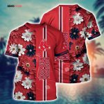MLB Boston Red Sox 3D T-Shirt Blossom Bloom For Sports Enthusiasts