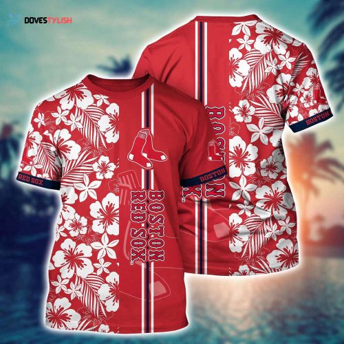 MLB Boston Red Sox 3D T-Shirt Aloha Grand Slam For Sports Enthusiasts