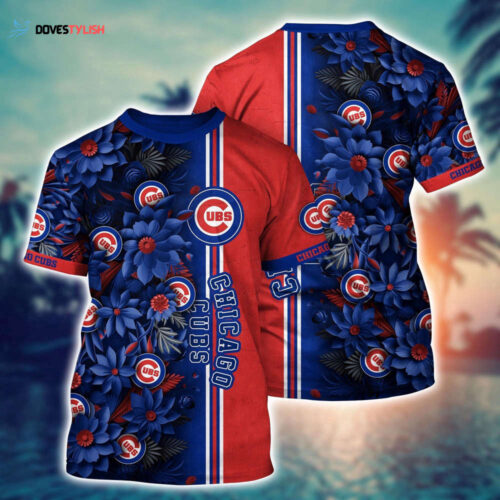 MLB Cleveland Indians 3D T-Shirt Glamorous Tee For Sports Enthusiasts