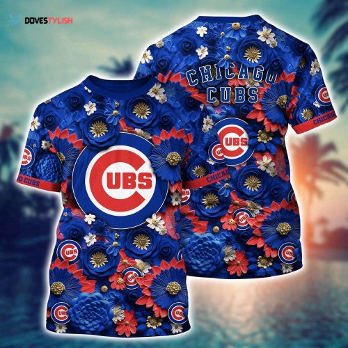MLB Chicago Cubs 3D T-Shirt Game Changer For Sports Enthusiasts