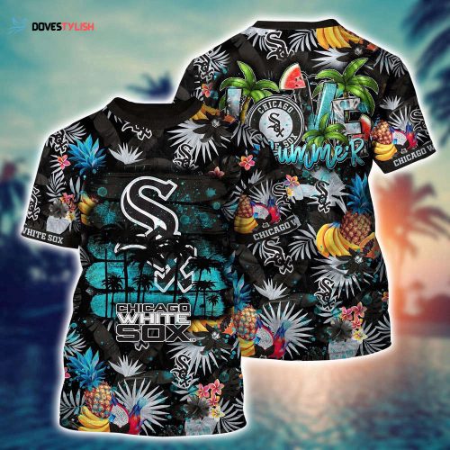 MLB Chicago White Sox 3D T-Shirt Adventure Vogue For Sports Enthusiasts