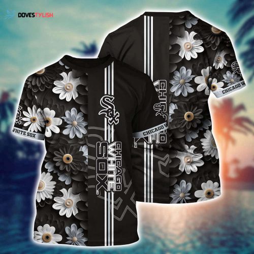 MLB Chicago White Sox 3D T-Shirt Blossom Bloom For Sports Enthusiasts