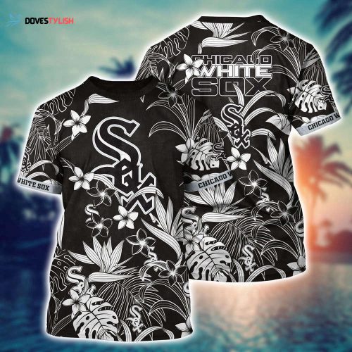 MLB Chicago White Sox 3D T-Shirt Paradise Bloom For Sports Enthusiasts