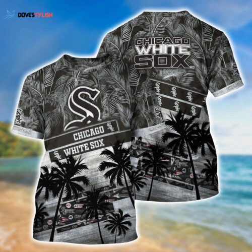 MLB Chicago White Sox 3D T-Shirt Sporty Chic For Fans Sports