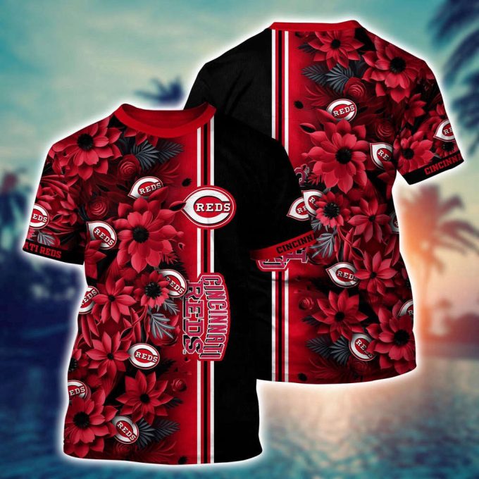 MLB Cincinnati Reds 3D T-Shirt Aloha Grand Slam For Sports Enthusiasts